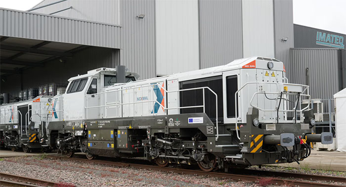 Nexrail presenteert eco-vriendelijke hybride locomotief