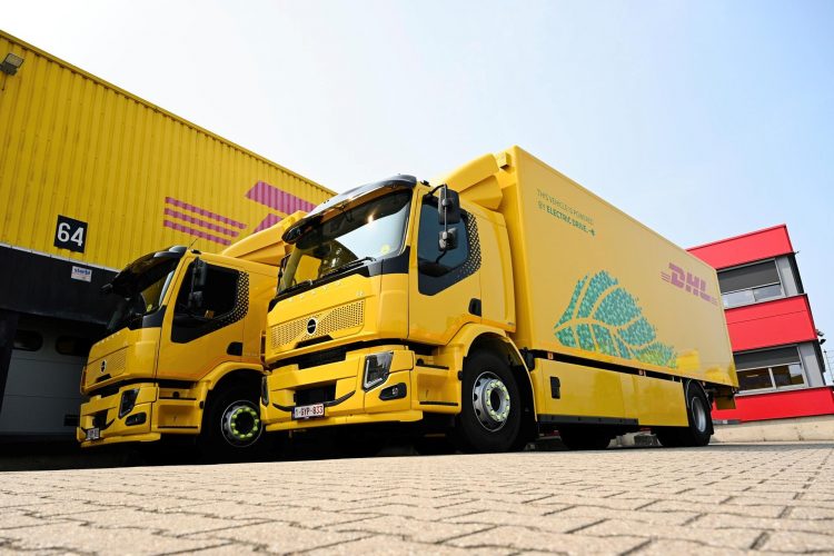 DHL Elektrische bakwagens