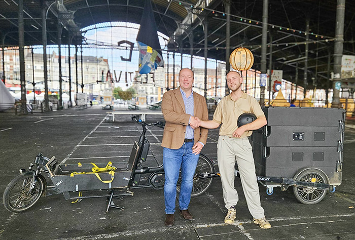 BD Logistics neemt fietskoerier Foodsprint over